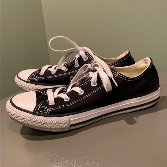 converse black size 3